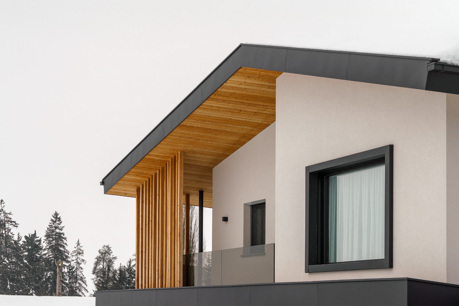 Modernes Einfamilienhaus geplant von Geometer Oberarzbacher